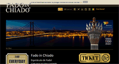 Desktop Screenshot of fadoinchiado.com