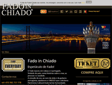 Tablet Screenshot of fadoinchiado.com